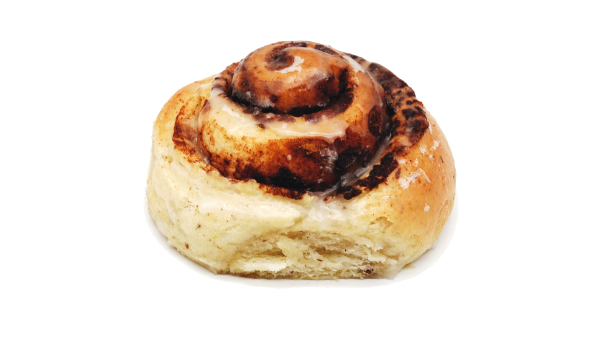 Cinnamon Roll - lightly glazed