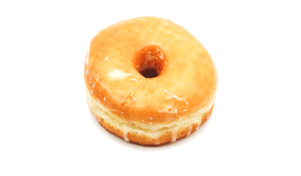 The OG plain glazed doughnut