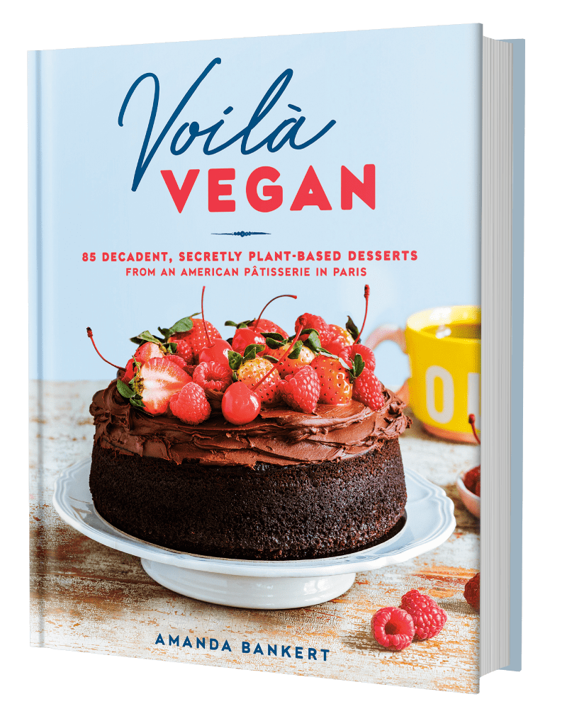 Voila Vegan Book by Amanda Bankert of Boneshaker Donuts